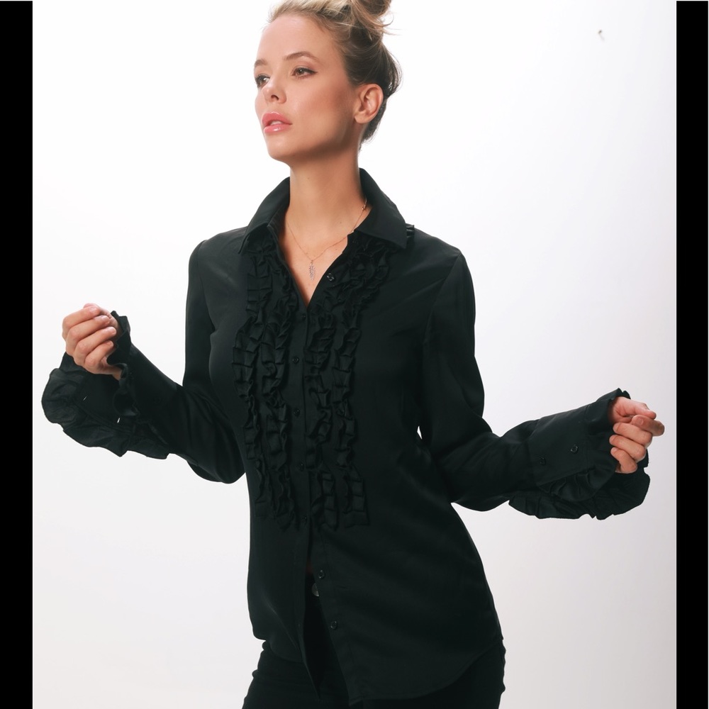 Black Long Sleeve Blouse